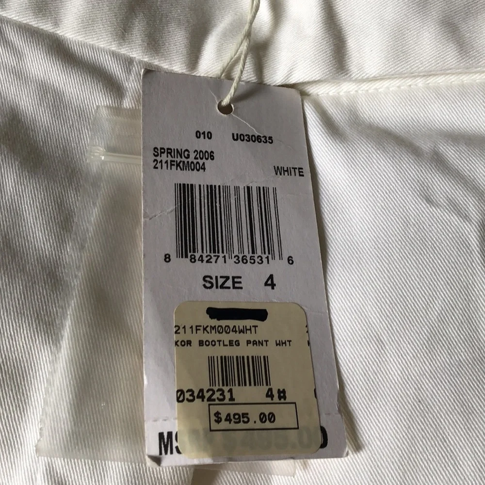Michael Kors brand new gorgeous white pants made in Italy, perfect for summer - Picture 2 of 10